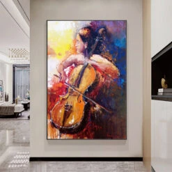 The Cellist -Art By Maudsch 17.2