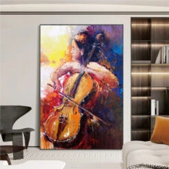 The Cellist -Art By Maudsch 17.5 b1f0a911 f83b 4765 b659 b5dac0b6f23f
