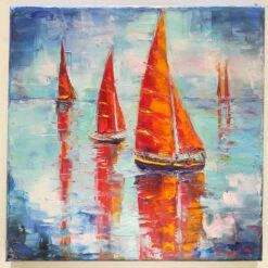 Red Sailing Boats -Art By Maudsch 48 7 466dea6e 5c18 419d b21f 7891ed71b61d