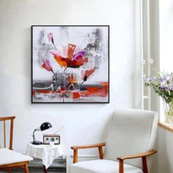 Neo-Flower -Art By Maudsch Handmade Oil Painting On Canvas Large Salon Wall Art Picture Abstract Flower Living Room Modern Home 500 d590e087 accc 4316 9feb 84ef3ffd6513