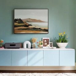 Caldera -Art By Maudsch LargeAbstractLandscapeOilPaintingonCanvasHan 2 be62602b 3e46 48af 9b63 682aea7f7382