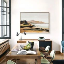 Caldera -Art By Maudsch LargeAbstractLandscapeOilPaintingonCanvasHan 3 8257a2b7 d926 422f 8838 972ee5f8e952