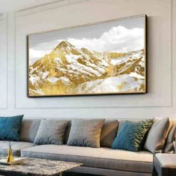 Mountain Of Eternal Wealth -Art By Maudsch LargeOriginalGoldLeafMountainLandscapePainting yythk 5 c16489a6 a64d 4b22 ab85 9ed96c0c50a6