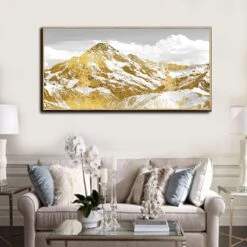 Mountain Of Eternal Wealth -Art By Maudsch LargeOriginalGoldLeafMountainLandscapePainting yythk 5cfd6fa7 c649 4766 ae84 a12475381fea