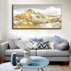 Mountain Of Eternal Wealth -Art By Maudsch LargeOriginalGoldLeafMountainLandscapePainting yythk 7 d48f71cd 3c33 4793 b428 eba12dce46b4