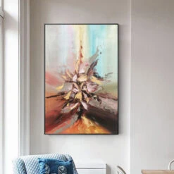 Implosion -Art By Maudsch Malarstwo abstrakcyjne oryginalna grafika sztuka nowoczesny olej na p tnie obraz olejny klasyczna ciana zdj cia