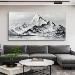 Matterhorn -Art By Maudsch OriginalLandscapePaintingCustomCanvasWallArt 2