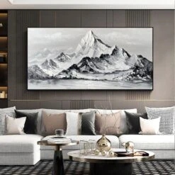 Matterhorn -Art By Maudsch OriginalLandscapePaintingCustomCanvasWallArt 3