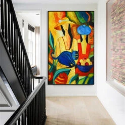 Tropicana -Art By Maudsch Picasso Famous Top Selling Modern Pure Hand painted Canvas Painting Wall Pictures for Home Decoration Oil 1 2f82c0cc 49e4 4521 8f7e 12796c6015b5