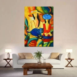 Tropicana -Art By Maudsch Picasso Famous Top Selling Modern Pure Hand painted Canvas Painting Wall Pictures for Home Decoration Oil 4 8a12fe61 2710 44f5 ad79 142cec1f5ab9
