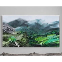 Verdant Mountains -Art By Maudsch il NxN.3983754672 pold